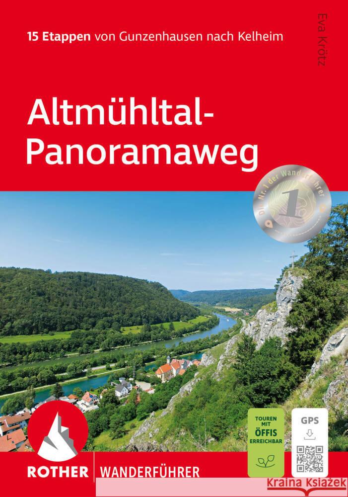 Altmühltal-Panoramaweg Krötz, Eva 9783763348718 Bergverlag Rother
