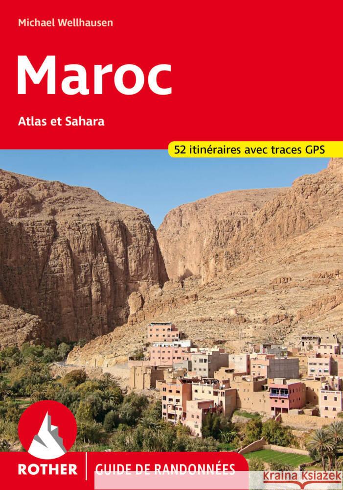 Maroc (Rother Guide de randonnées) Wellhausen, Michael 9783763349654