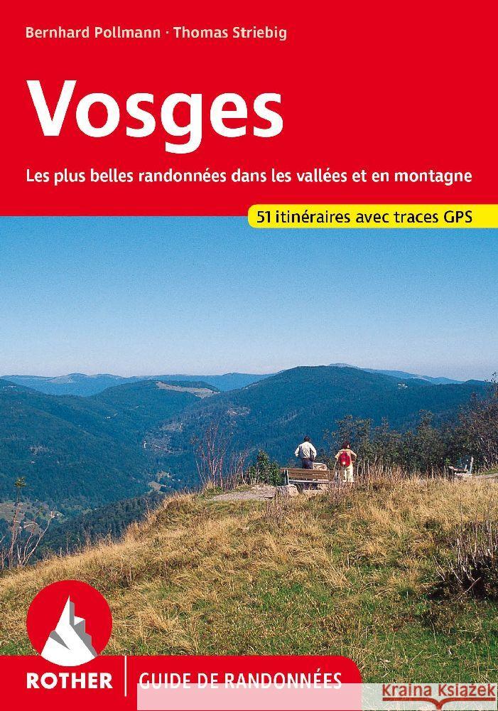 Vosges (Guide de randonnées) Pollmann, Bernhard, Striebig, Thomas 9783763349722