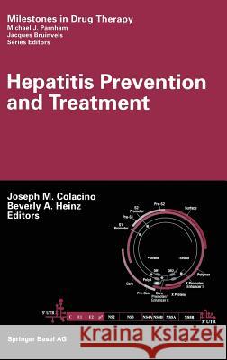 Hepatitis Prevention and Treatment Susan Weingarten Joseph M. Colacino Beverly A. Heinz 9783764359560 Birkhauser