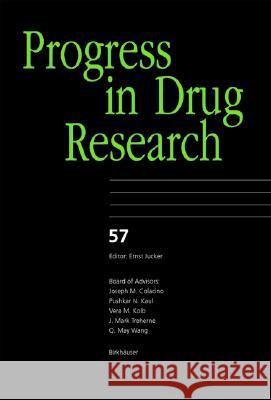 Progress in Drug Research 57 Jucker, Ernest 9783764362669 Birkhauser