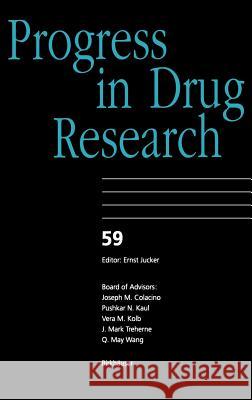Progress in Drug Research Ernst Jucker Ernst Jucker 9783764366254 Springer