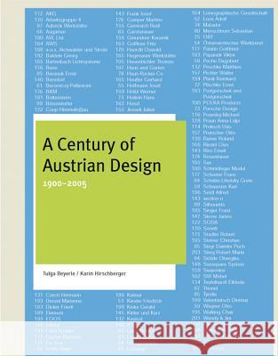 A Century of Austrian Design 1900-2005 Tulga Beyerle Karin Hirschberger 9783764373306