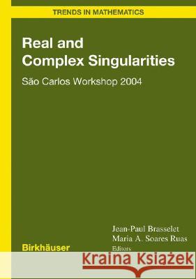 Real and Complex Singularities: São Carlos Workshop 2004 Brasselet, Jean-Paul 9783764377755 Birkhauser