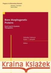 Bone Morphogenetic Proteins: From Local to Systemic Therapeutics Kuber T. Sampath Slobodan Vukicevic 9783764385514 Birkhauser Basel