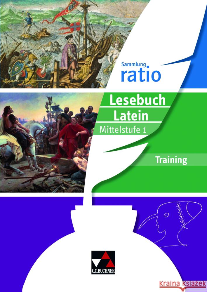 ratio Lesebuch Latein - Training Mittelstufe 1, m. 1 Buch Färber, Benjamin, Fuchs, Johannes, Haß, Karin 9783766177988