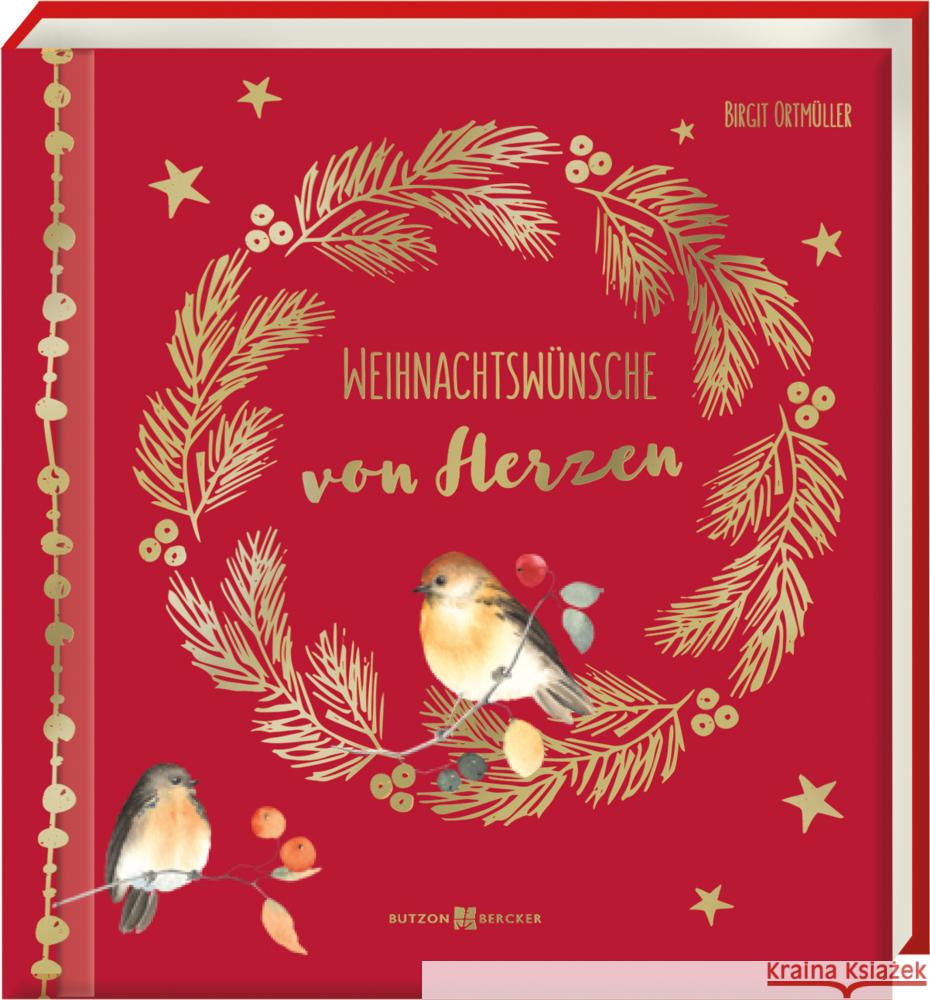 Weihnachtswünsche von Herzen Ortmüller, Birgit 9783766629654 Butzon & Bercker