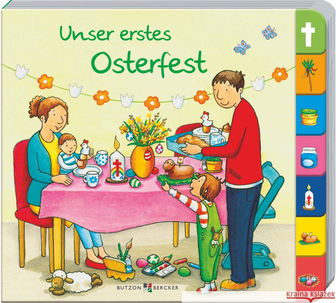 Unser erstes Osterfest Peters, Anna 9783766635426 Butzon & Bercker