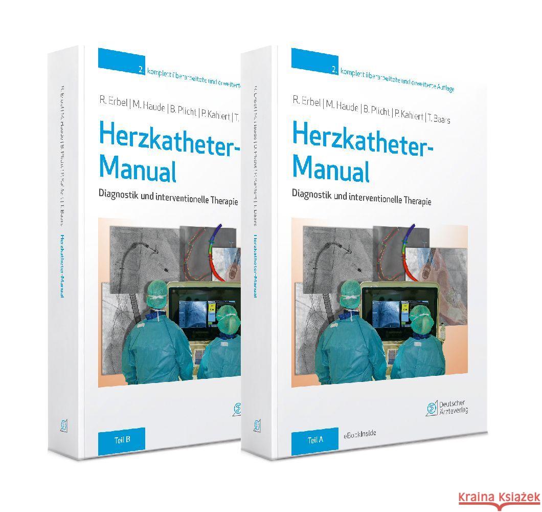Herzkatheter-Manual, m. 1 Beilage, m. 1 Beilage Erbel, Raimund, Haude, Michael, Kahlert, Philipp 9783769113129