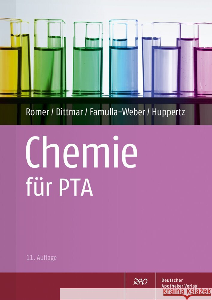 Chemie für PTA Romer, Marion, Dittmar, Silke, Famulla-Weber, Dorothee 9783769284850