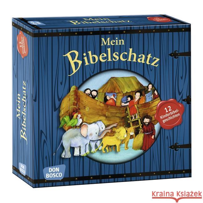 Mein Bibelschatz, 12 Hefte : 12 Kinderbibelgeschichten Brandt, Susanne; Nommensen, Klaus-Uwe 9783769820232 Don Bosco Verlag