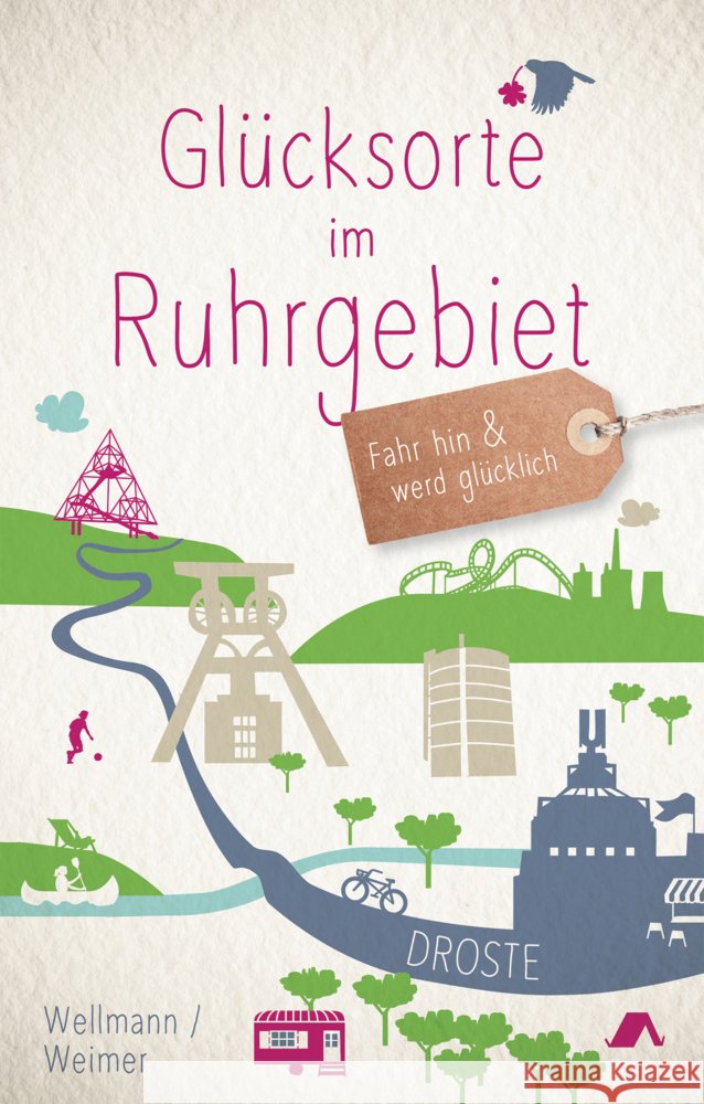 Glücksorte im Ruhrgebiet Weimer, Tanja, Wellmann, Torsten 9783770025145 Droste