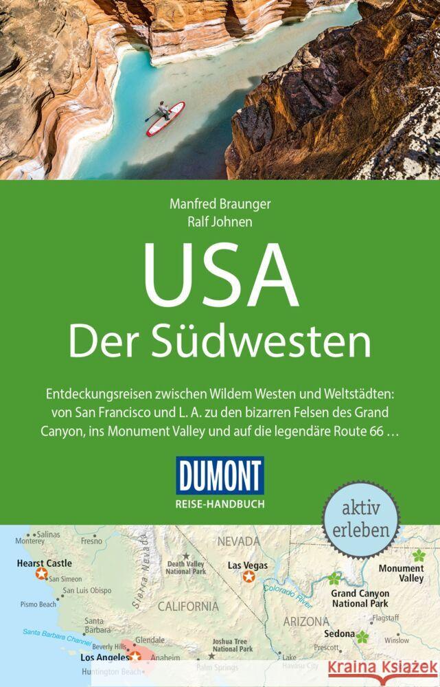 DuMont Reise-Handbuch Reiseführer USA, Der Südwesten Braunger, Manfred, Johnen, Ralf 9783770184958