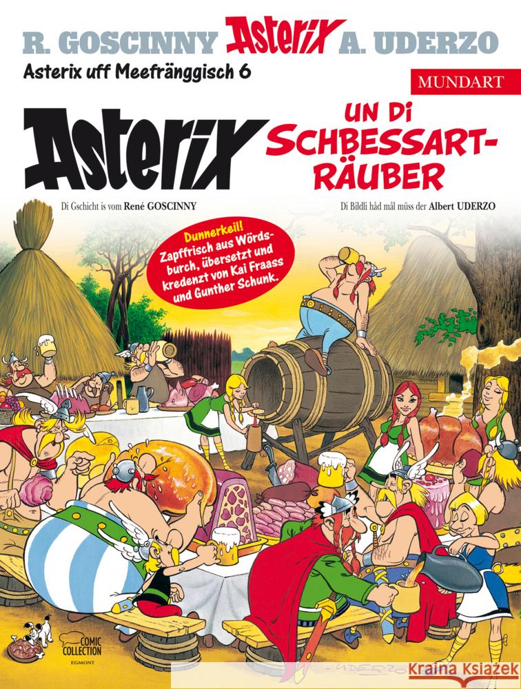 Asterix Mundart Meefränggisch VI Goscinny, René, Uderzo, Albert 9783770401031 Ehapa Comic Collection