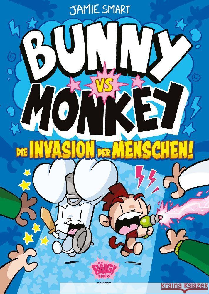 Bunny vs. Monkey - Die Invasion der Menschen Smart, Jamie 9783770407132 Ehapa Comic Collection