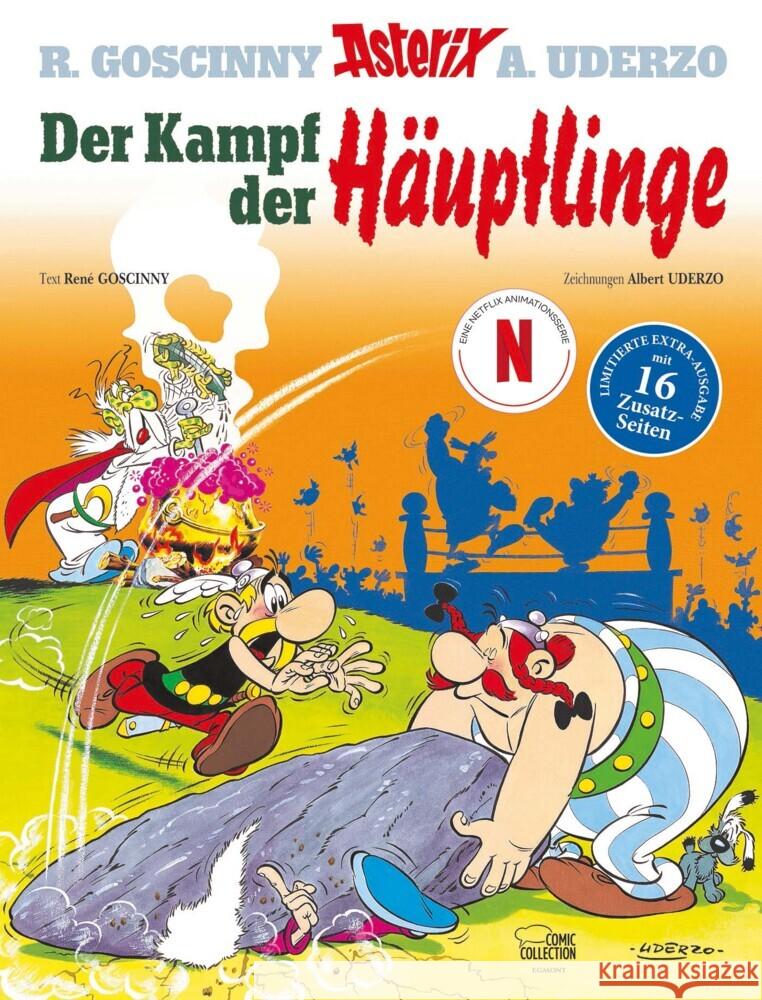 Asterix 04 Extraausgabe zur Netflix-Serie Goscinny, René, Uderzo, Albert 9783770409860 Ehapa Comic Collection