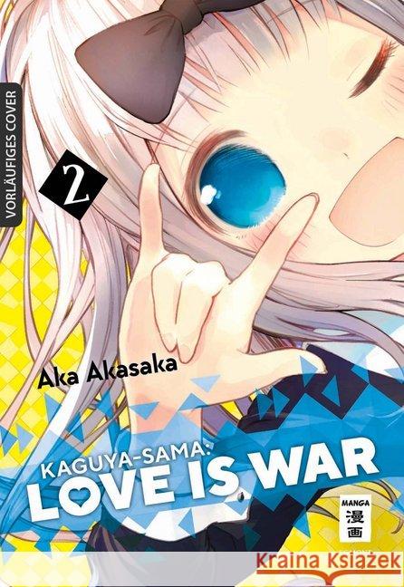 Kaguya-sama: Love is War. Bd.2 Akasaka, Aka 9783770426423 Egmont Manga