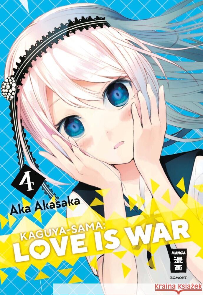 Kaguya-sama: Love is War. Bd.4 Akasaka, Aka 9783770426447 Egmont Manga