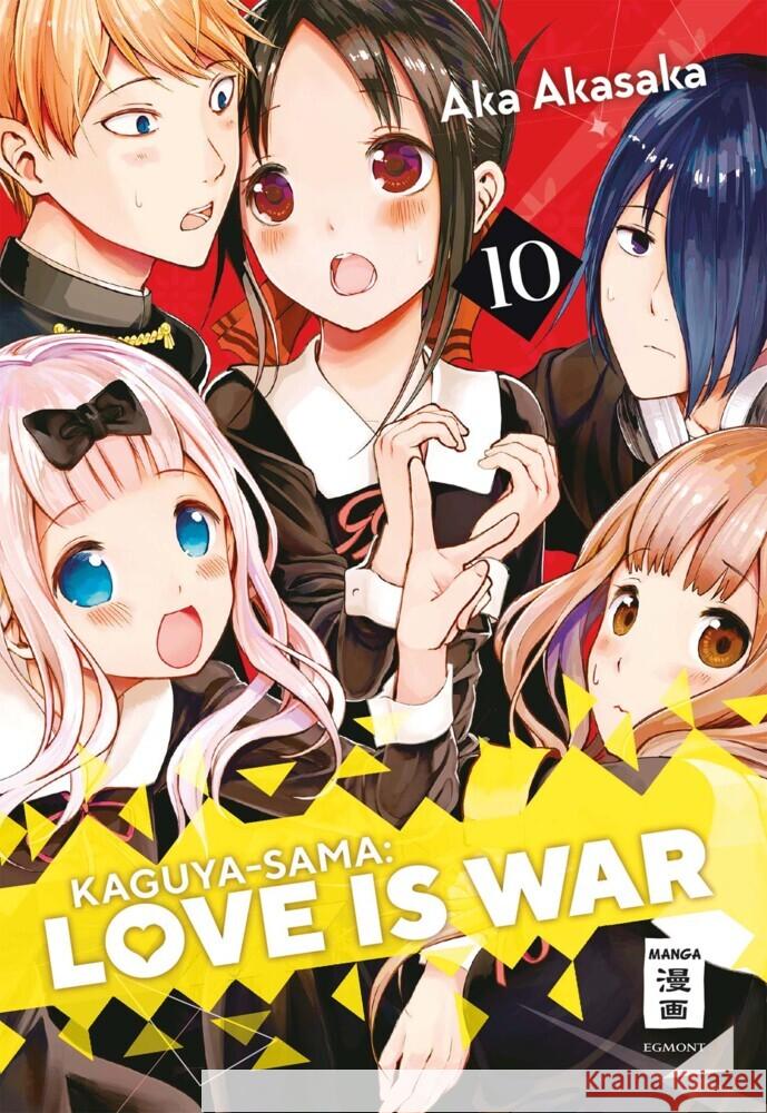 Kaguya-sama: Love is War. Bd.10 Akasaka, Aka 9783770426805 Egmont Manga