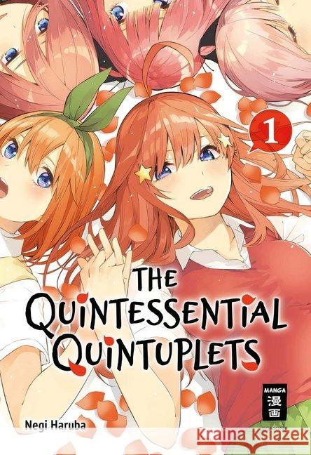 The Quintessential Quintuplets. Bd.1 Haruba, Negi 9783770426829 Egmont Manga