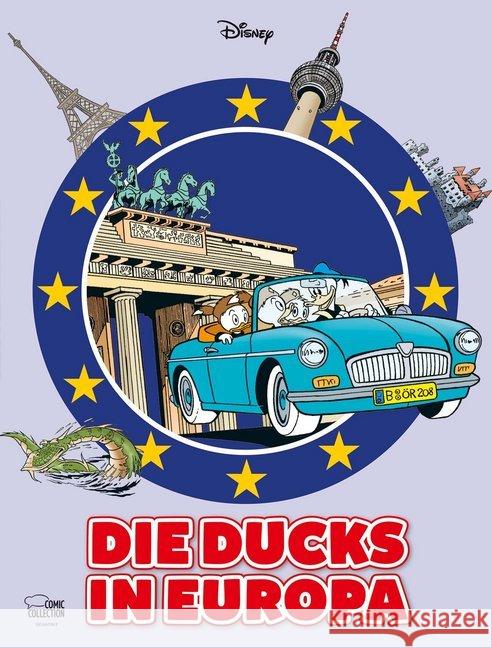 Die Ducks in Europa Disney, Walt 9783770439553 Ehapa Comic Collection