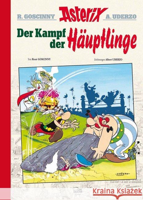 Asterix 04 Luxusedition : Der Kampf der Häuptlinge Uderzo, Albert; Goscinny, René 9783770440863 Ehapa Comic Collection