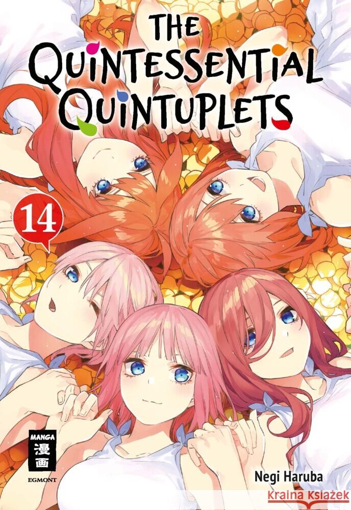 The Quintessential Quintuplets 14 Haruba, Negi 9783770442560 Egmont Manga