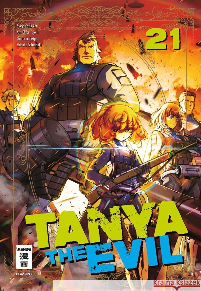 Tanya the Evil 21 Tojo, Chika, Zen, Carlo 9783770443697 Egmont Manga