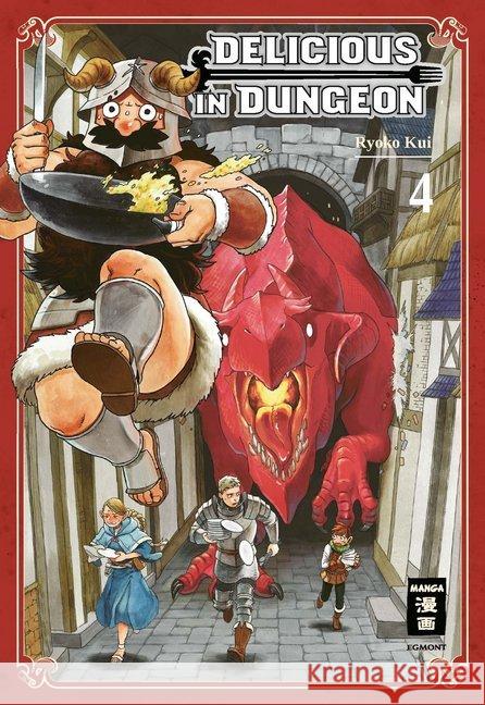 Delicious in Dungeon. Bd.4 Kui, Ryouko 9783770458417 Egmont Manga