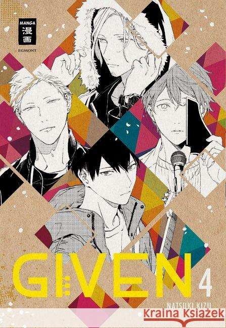 Given. Bd.4 Kizu, Natsuki 9783770499830 Egmont Manga