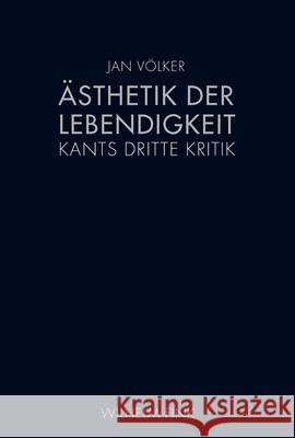 Ästhetik der Lebendigkeit Völker, Jan 9783770551613 Fink (Wilhelm)