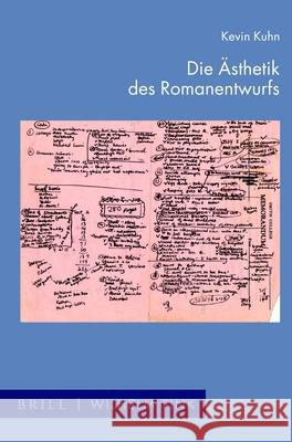 Die Ästhetik des Romanentwurfs Kuhn, Kevin 9783770565375 Fink (Wilhelm)