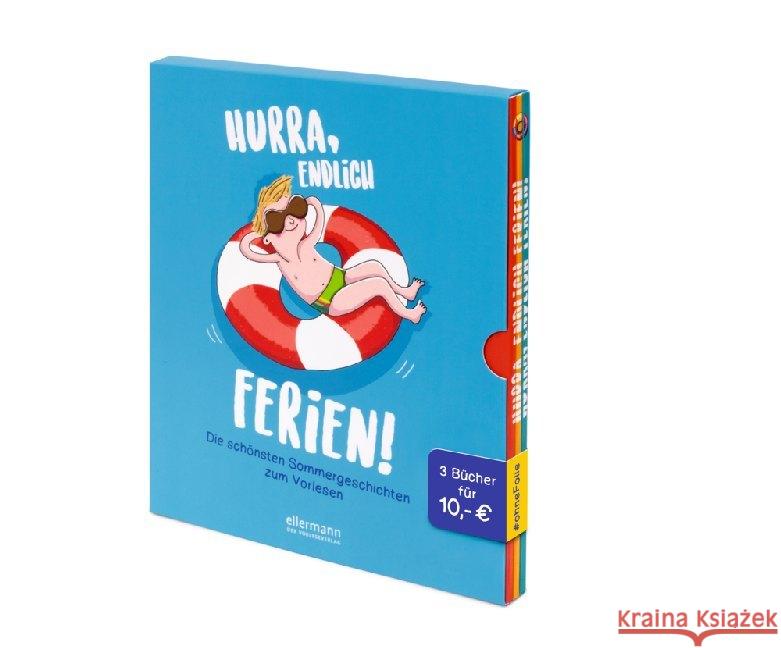 Hurra, endlich Ferien!, 3 Bde. : Die schönsten Sommergeschichten zum Vorlesen Grimm, Sandra; Vogel, Maja von 9783770702206 Ellermann