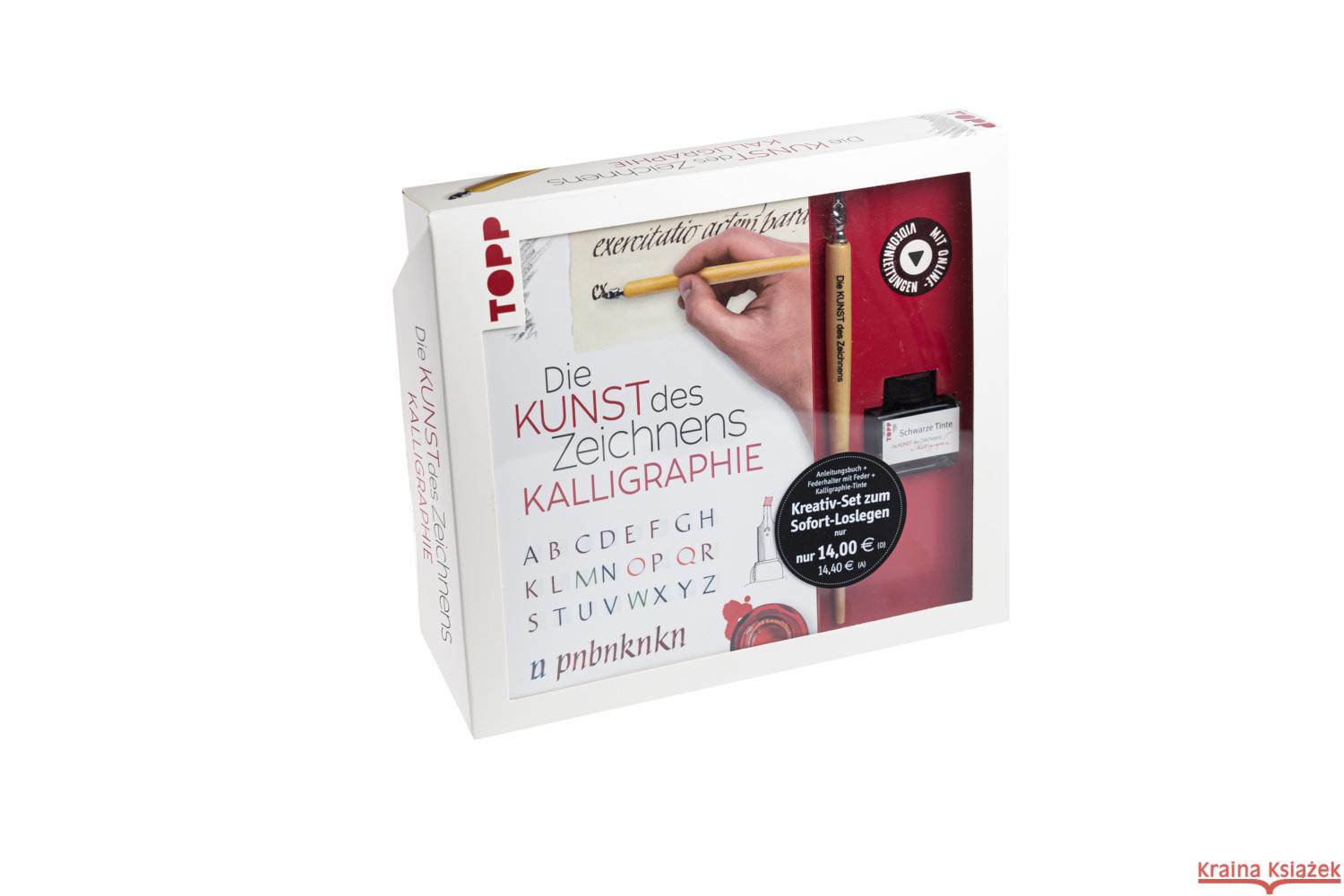 Kreativ-Set Die Kunst des Zeichnens Kalligraphie Lux, Andreas 9783772443633 Frech