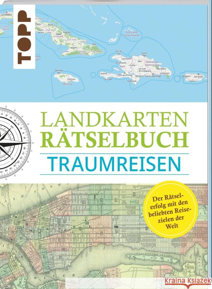 Landkarten Rätselbuch - Traumreisen Pautner, Norbert 9783772445330