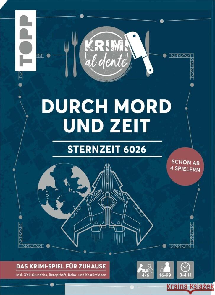 Krimi al dente: Sternzeit 6026 - Durch Mord und Zeit Grünwald, Illina, Rehm, Sara 9783772445880 Frech