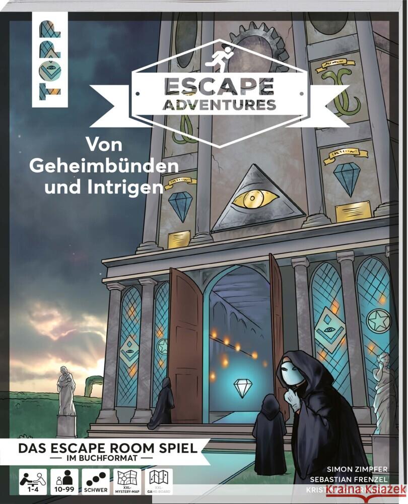 Escape Adventures - Von Geheimbünden und Intrigen Frenzel, Sebastian 9783772446658 Frech