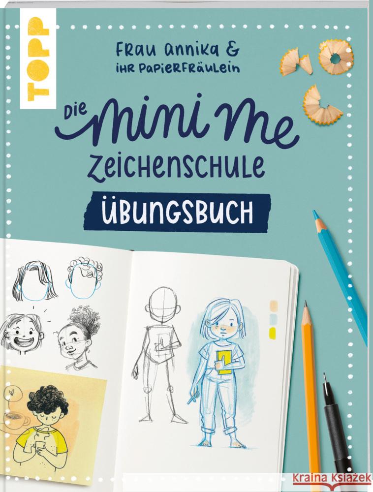 Frau Annika und ihr Papierfräulein: Die Mini me Zeichenschule Übungsbuch Frau Annika 9783772447273 Frech