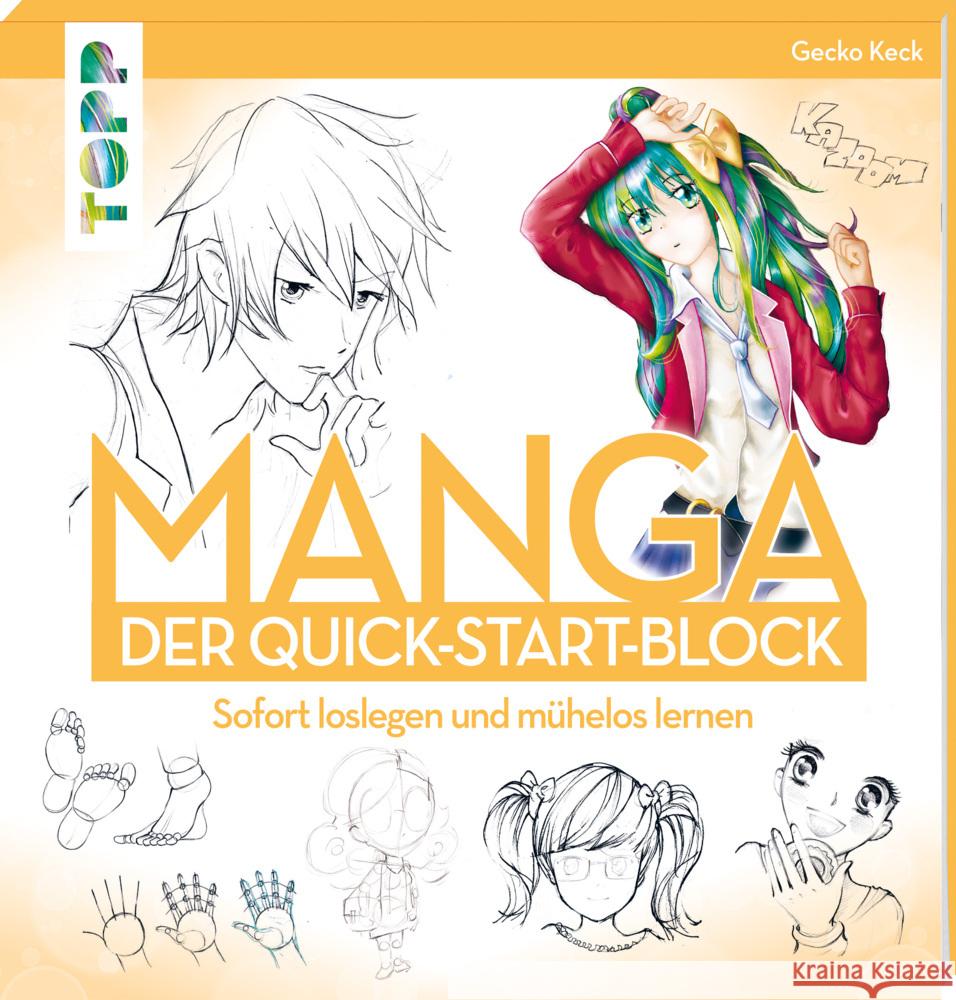 Manga. Der Quick-Start-Block Keck, Gecko 9783772447846 Frech