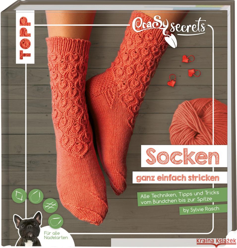 CraSy Secrets - Socken ganz einfach stricken Rasch, Sylvie 9783772448799 Frech