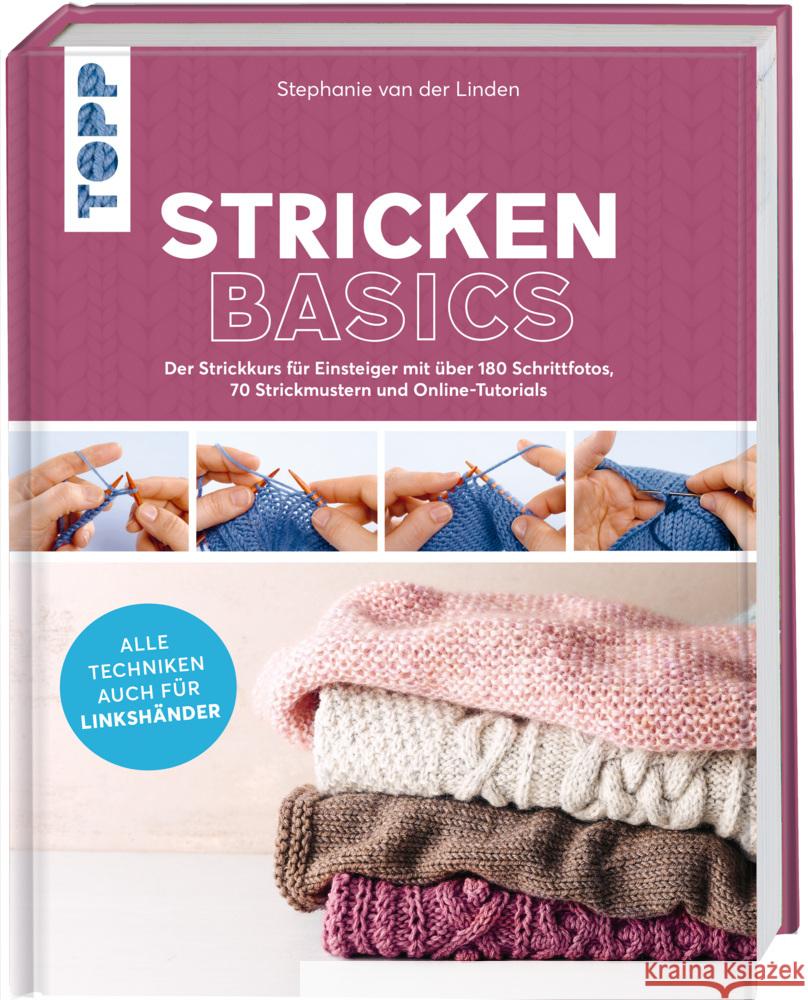 Stricken basics - Alle Techniken auch für Linkshänder! van der Linden, Stephanie 9783772448904