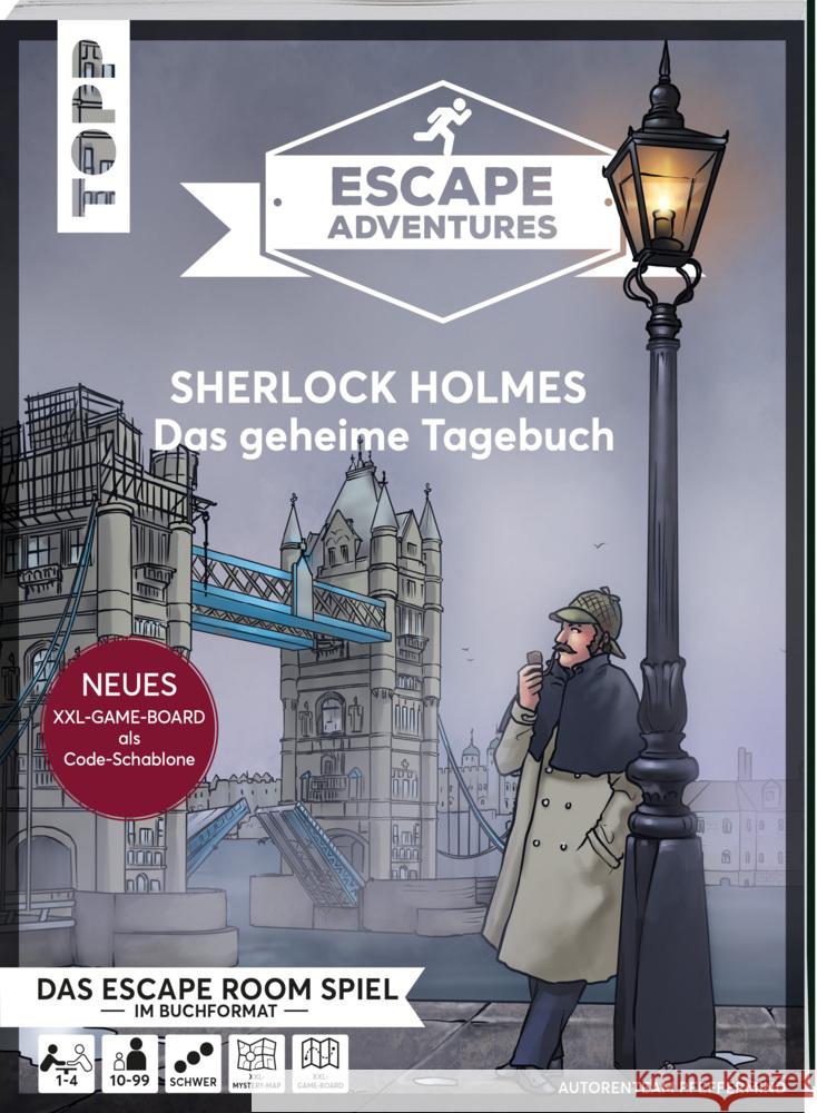 Escape Adventures - Sherlock Holmes: Das geheime Tagebuch Reinartz, Philipp 9783772449956 Frech