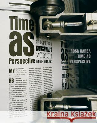 Rosa Barba: Time as Perspective Barba, Rosa 9783775735605