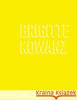 Brigitte Kowanz Kowanz, Brigitte 9783775742542 Hatje Cantz Publishers