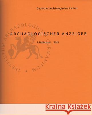 Archäologischer Anzeiger Fless, Friederike 9783777458311