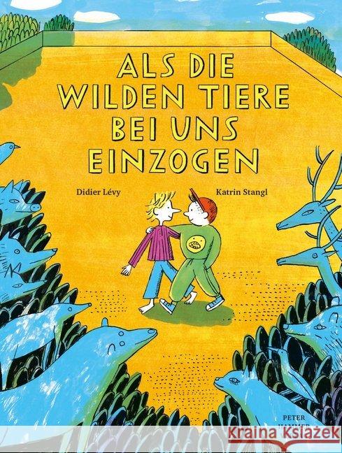 Als die wilden Tiere bei uns einzogen : Bilderbuch Lévy, Didier 9783779506393 Peter Hammer Verlag