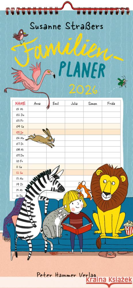 Susanne Straßers Familienplaner 2026 Straßer, Susanne 9783779507796