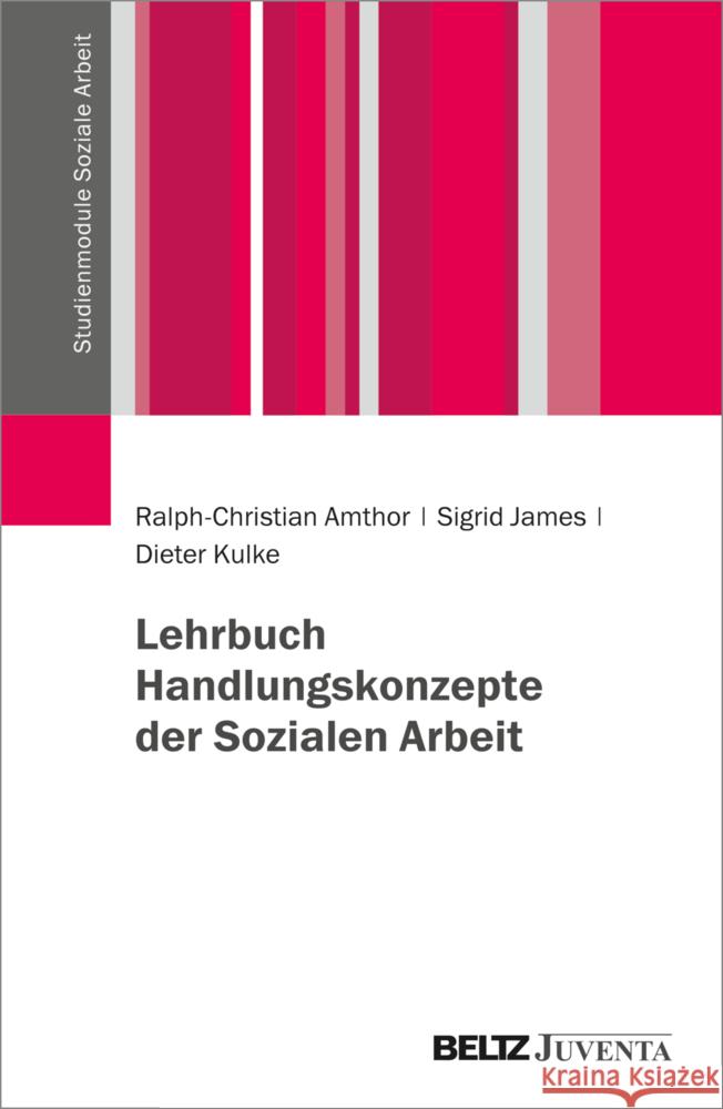 Lehrbuch Handlungskonzepte der Sozialen Arbeit Amthor, Ralph-Christian, James, Sigrid, Kulke, Dieter 9783779930891 Beltz Juventa