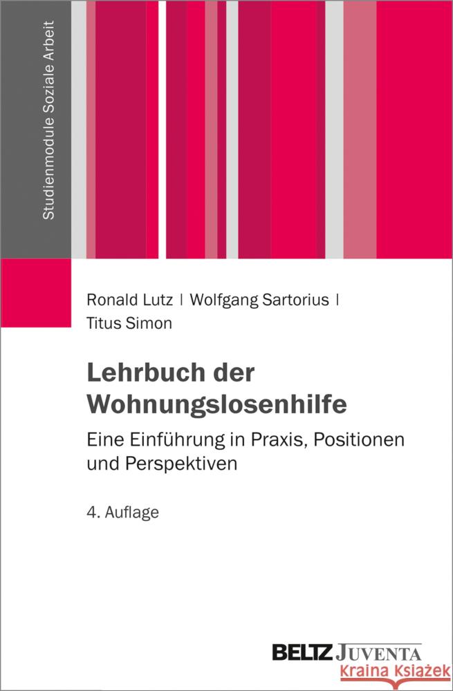 Lehrbuch der Wohnungslosenhilfe Lutz, Ronald, Sartorius, Wolfgang, Simon, Titus 9783779930945