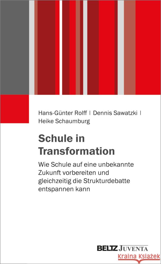 Schule in Transformation Rolff, Hans-Günter, Sawatzki, Dennis, Schaumburg, Heike 9783779987420 Beltz Juventa